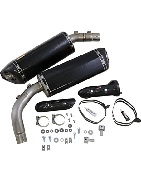 AKRAPOVIC Endschalldämpfer - Detailansicht
