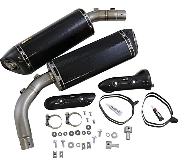 AKRAPOVIC Endschalldämpfer - Detailansicht
