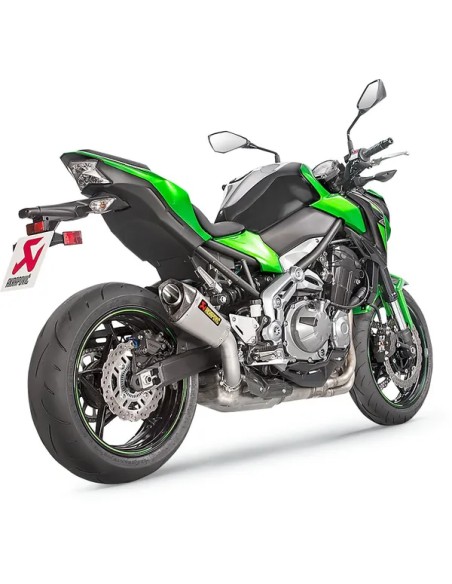 AKRAPOVIC Endschalldämpfer für KAWASAKI Z 900 ABS 2017-2024