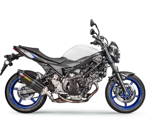 AKRAPOVIC Endschalldämpfer für SUZUKI SV 650 2016-2024