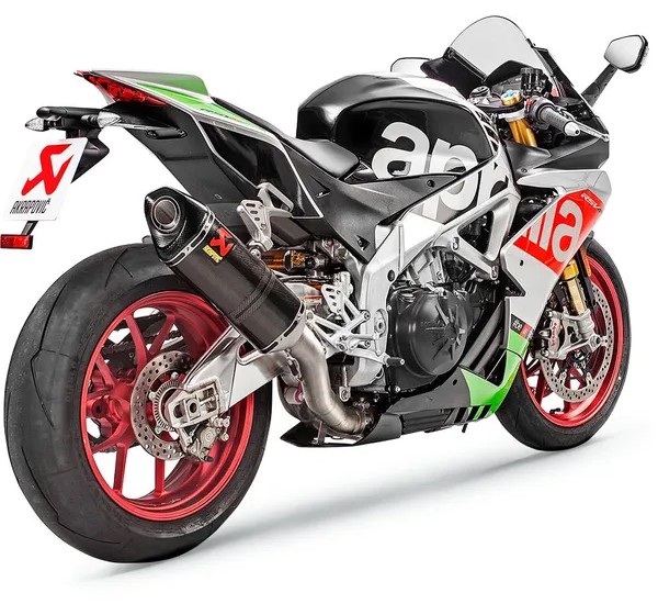 AKRAPOVIC Endschalldämpfer für APRILIA TUONO V4 1100 RR ABS 2017-2020