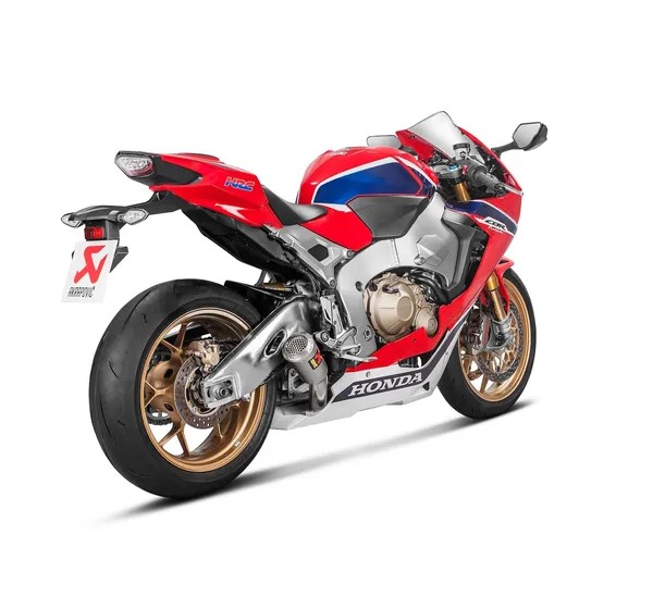 AKRAPOVIC Endschalldämpfer für HONDA CBR 1000 RR ABS 2017-2019
