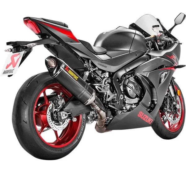 AKRAPOVIC Endschalldämpfer für SUZUKI GSX-R 1000 R ABS 2017-2025