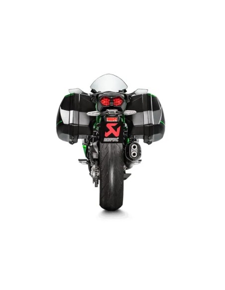 AKRAPOVIC Endschalldämpfer - Einbaubeispiel