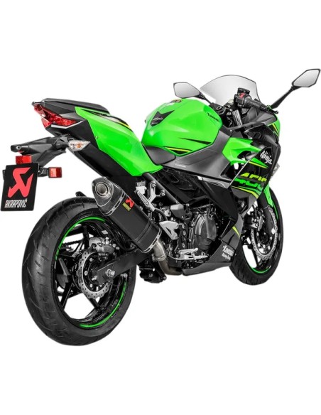 AKRAPOVIC Endschalldämpfer für KAWASAKI Z 400 ABS ab 2019