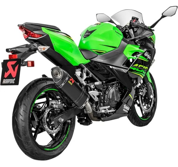 AKRAPOVIC Endschalldämpfer für KAWASAKI Z 400 ABS ab 2019