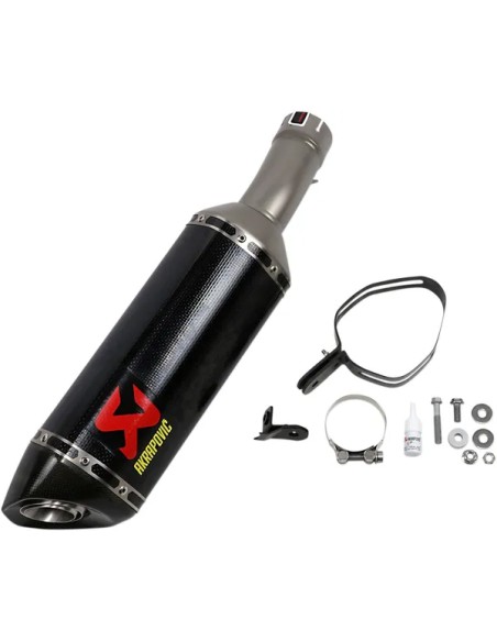 AKRAPOVIC Endschalldämpfer - Einbaubeispiel