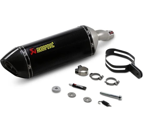 AKRAPOVIC Endschalldämpfer - Detailansicht