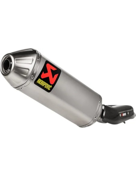 AKRAPOVIC Endschalldämpfer - Einbaubeispiel