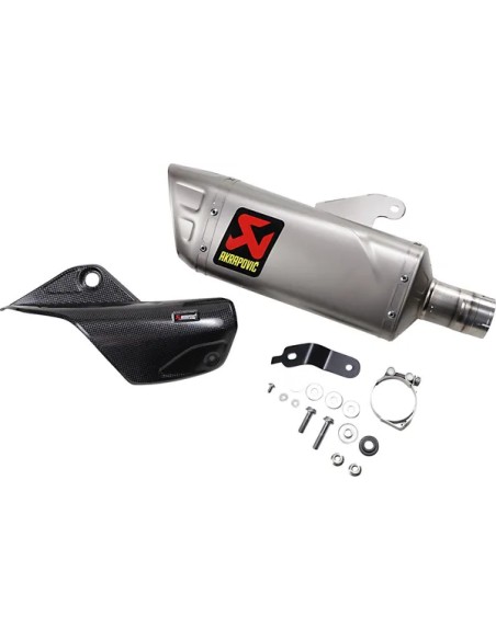 AKRAPOVIC Endschalldämpfer - Einbaubeispiel
