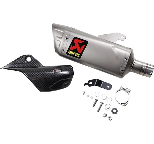 AKRAPOVIC Endschalldämpfer - Einbaubeispiel