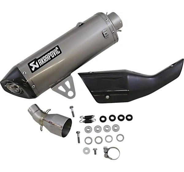 AKRAPOVIC Endschalldämpfer - Detailansicht