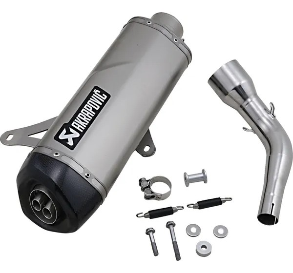 AKRAPOVIC Endschalldämpfer - Detailansicht