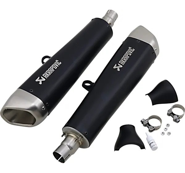AKRAPOVIC Endschalldämpfer - Detailansicht