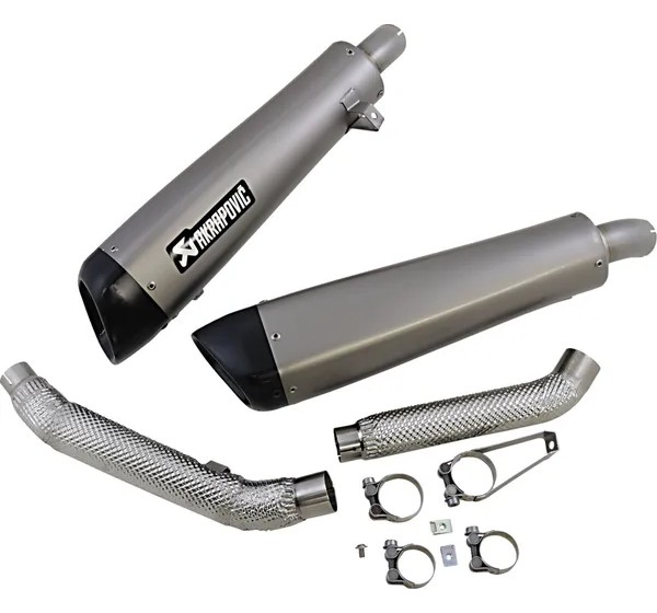 AKRAPOVIC Endschalldämpfer - Detailansicht