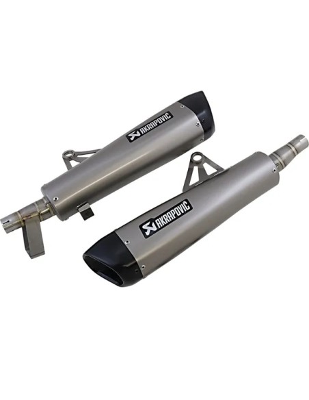 AKRAPOVIC Endschalldämpfer für TRIUMPH BONNEVILLE 1200 T120 ABS 2016-2020