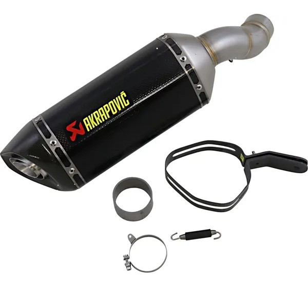 AKRAPOVIC Endschalldämpfer für KAWASAKI Z 900 ABS 2020-2024