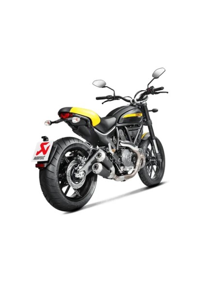 AKRAPOVIC Endschalldämpfer - Einbaubeispiel