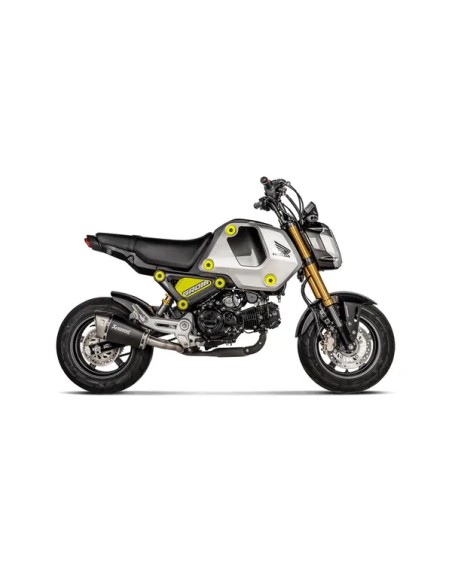 AKRAPOVIC Endschalldämpfer - Einbaubeispiel
