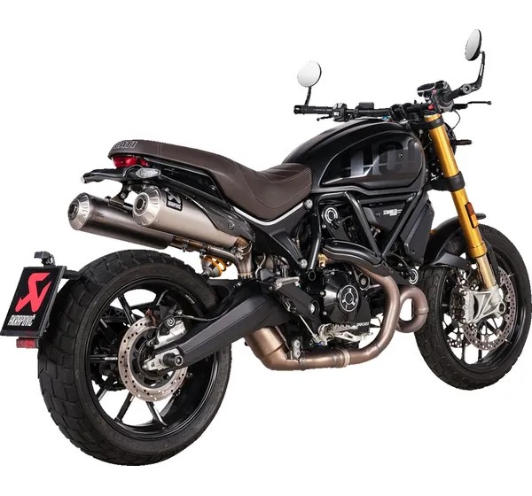 AKRAPOVIC Endschalldämpfer für DUCATI SCRAMBLER 1100 ABS 2021-2024