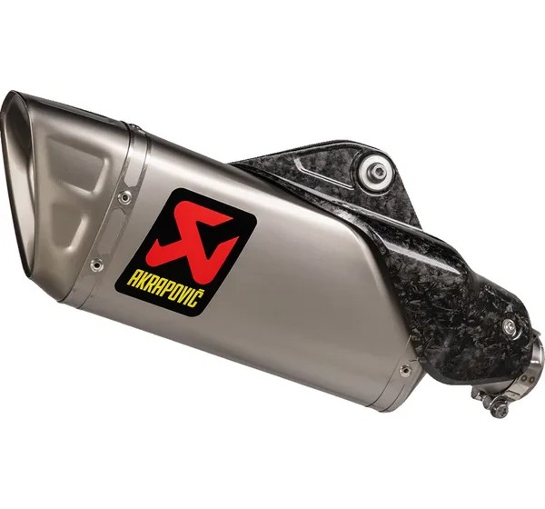 AKRAPOVIC Endschalldämpfer - Detailansicht