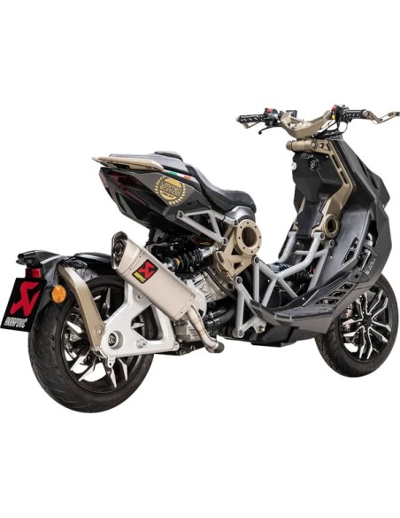 AKRAPOVIC Endschalldämpfer für ITALJET DRAGSTER 125 ABS ab 2020