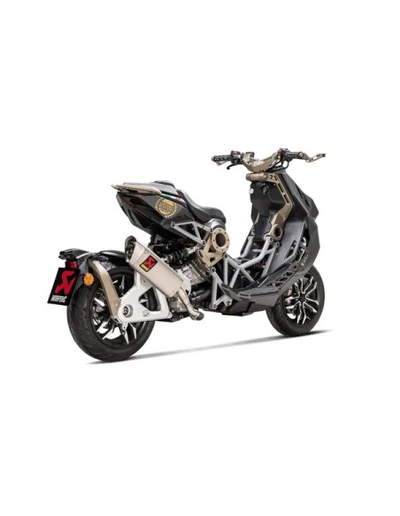 AKRAPOVIC Endschalldämpfer - Einbaubeispiel