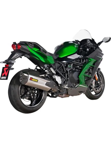 AKRAPOVIC Endschalldämpfer für KAWASAKI H2 1000 SX ABS ab 2022