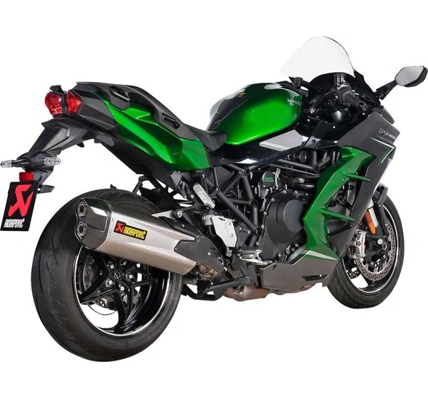 AKRAPOVIC Endschalldämpfer für KAWASAKI H2 1000 SX ABS ab 2022