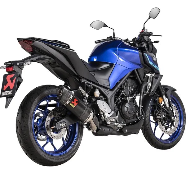 AKRAPOVIC Endschalldämpfer - Einbaubeispiel