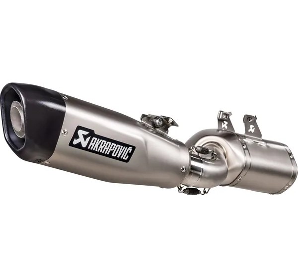 AKRAPOVIC Endschalldämpfer für KAWASAKI Z 650 RS ABS 2022-2024