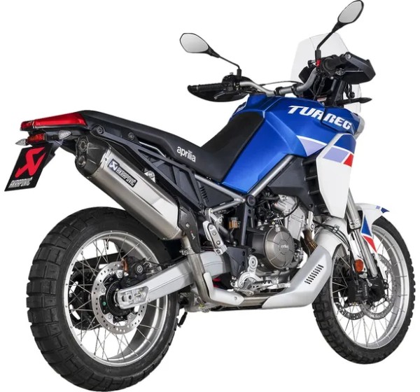AKRAPOVIC Endschalldämpfer für APRILIA TUAREG 660 ABS ab 2022
