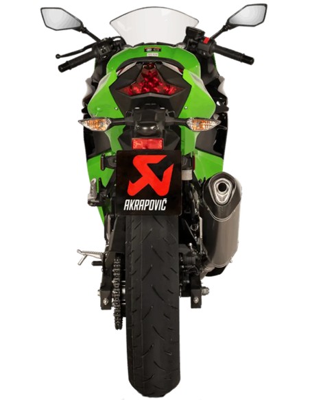 AKRAPOVIC Endschalldämpfer - Einbaubeispiel