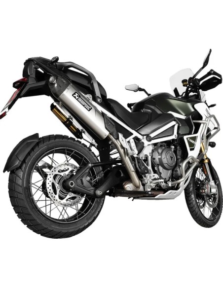 AKRAPOVIC Endschalldämpfer für TRIUMPH TIGER 1200 GT ABS 2022-2024