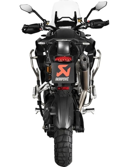 AKRAPOVIC Endschalldämpfer - Einbaubeispiel