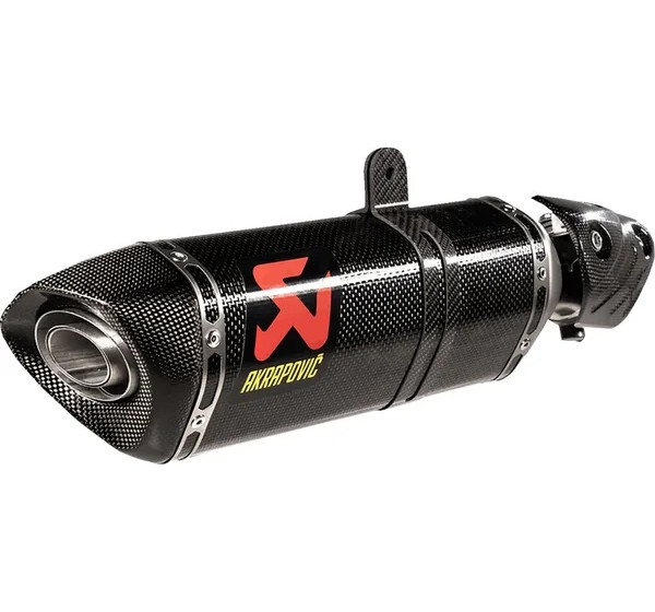 AKRAPOVIC Endschalldämpfer - Einbaubeispiel