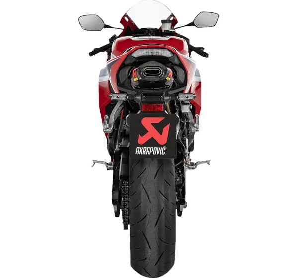 AKRAPOVIC Endschalldämpfer - Einbaubeispiel