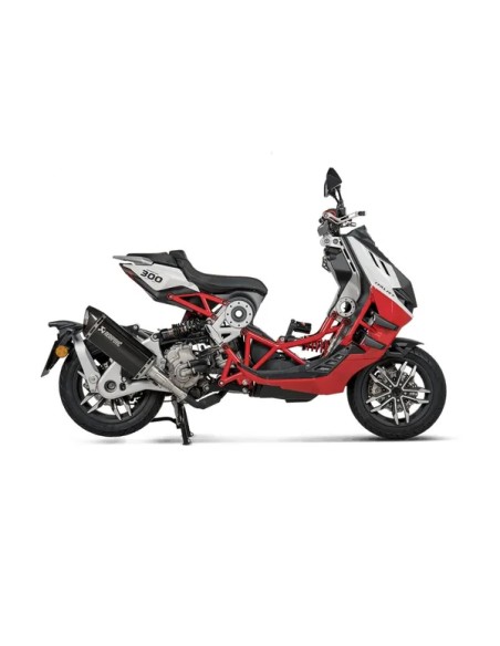 AKRAPOVIC Endschalldämpfer - Einbaubeispiel