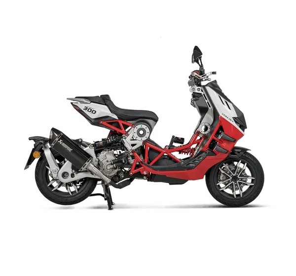 AKRAPOVIC Endschalldämpfer - Einbaubeispiel