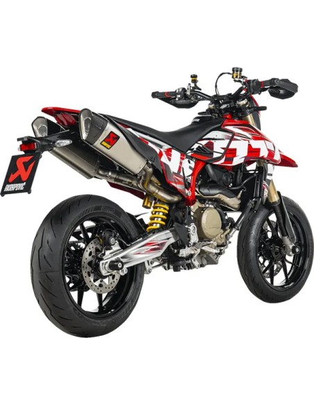 AKRAPOVIC Endschalldämpfer für DUCATI HYPERMOTARD 698 ABS ab 2024