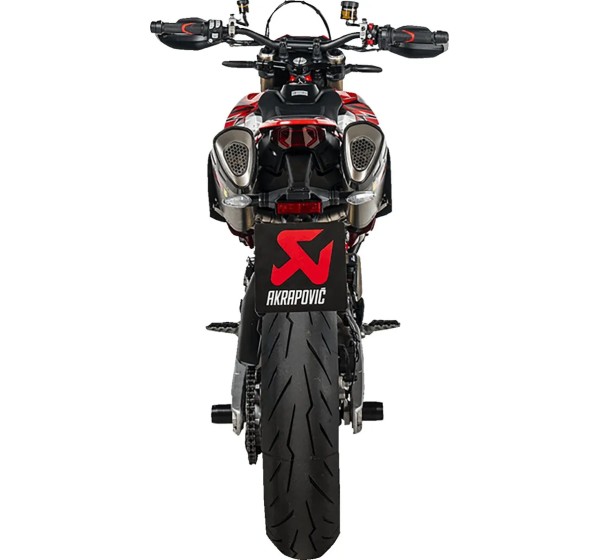 AKRAPOVIC Endschalldämpfer - Einbaubeispiel