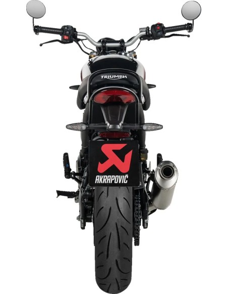 AKRAPOVIC Endschalldämpfer - Einbaubeispiel