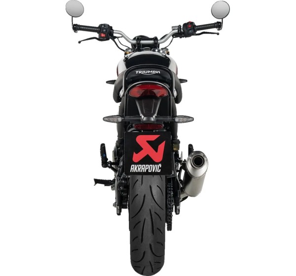 AKRAPOVIC Endschalldämpfer - Einbaubeispiel