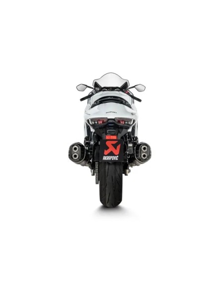 AKRAPOVIC Endschalldämpfer - Einbaubeispiel