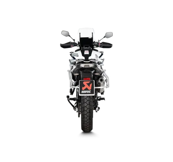 AKRAPOVIC Endschalldämpfer - Einbaubeispiel