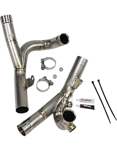 AKRAPOVIC Krümmer & Mittelrohre - Detailansicht