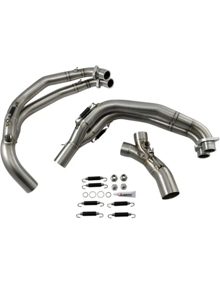 AKRAPOVIC Krümmer & Mittelrohre - Detailansicht