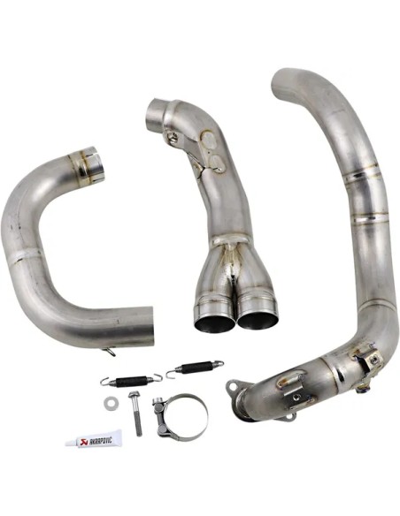 AKRAPOVIC Krümmer & Mittelrohre - Detailansicht