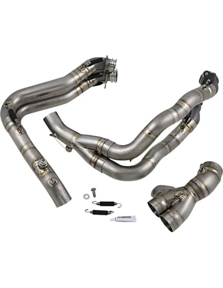 AKRAPOVIC Krümmer & Mittelrohre - Detailansicht