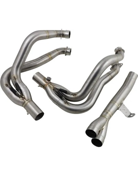 AKRAPOVIC Krümmer & Mittelrohre - Detailansicht